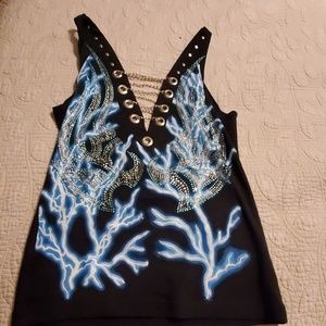 Biker tank top